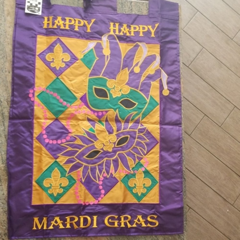 Mardi Gras Flag